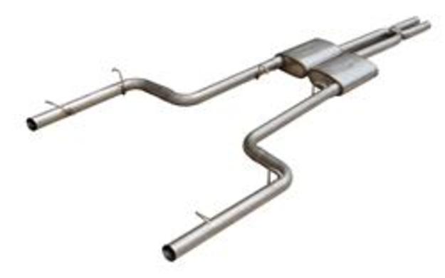 Pypes Street Pro Dual Exhaust No Tips 11-14 Dodge Charger V6